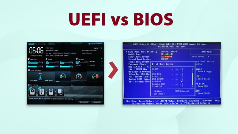 What is UEFI and how to convert BIOS to UEFI | PC support