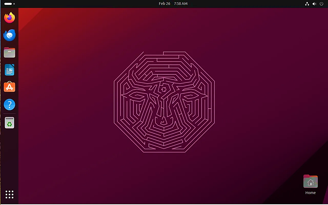 دسکتاپ لینوکس اوبونتو
