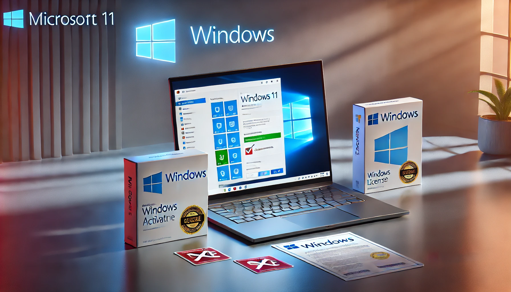 استفاده از لایسنس اصل ویندوز