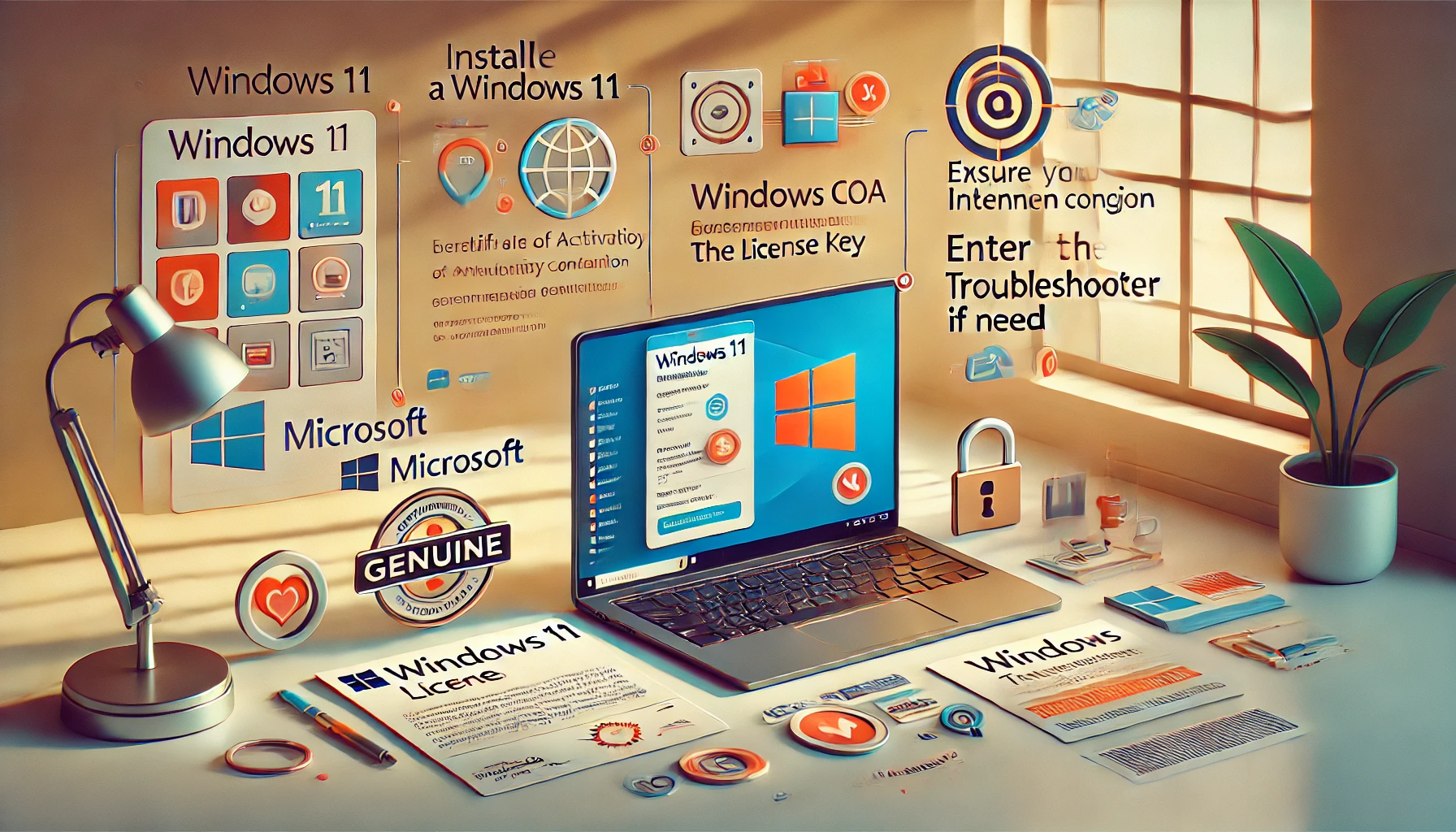 نکات مهم هنگام نصب و فعالسازی لایسنس ویندوز ۱۱