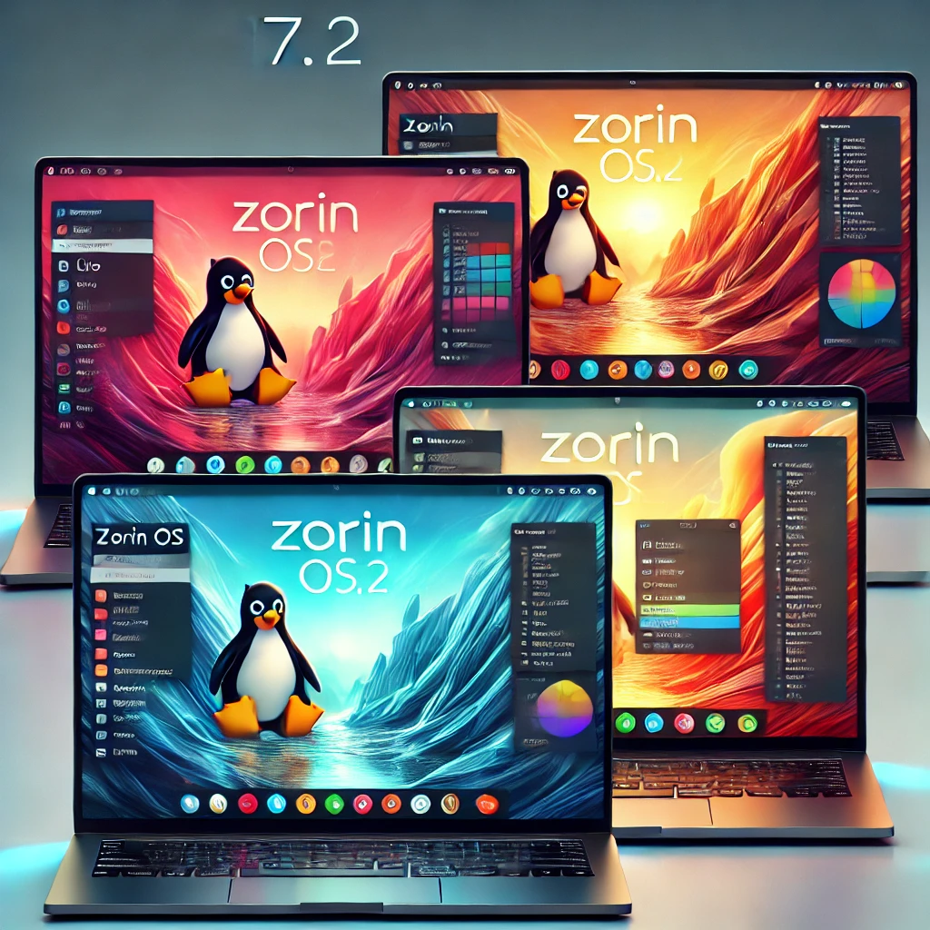 نسخه‌های مختلف Zorin OS 17.2