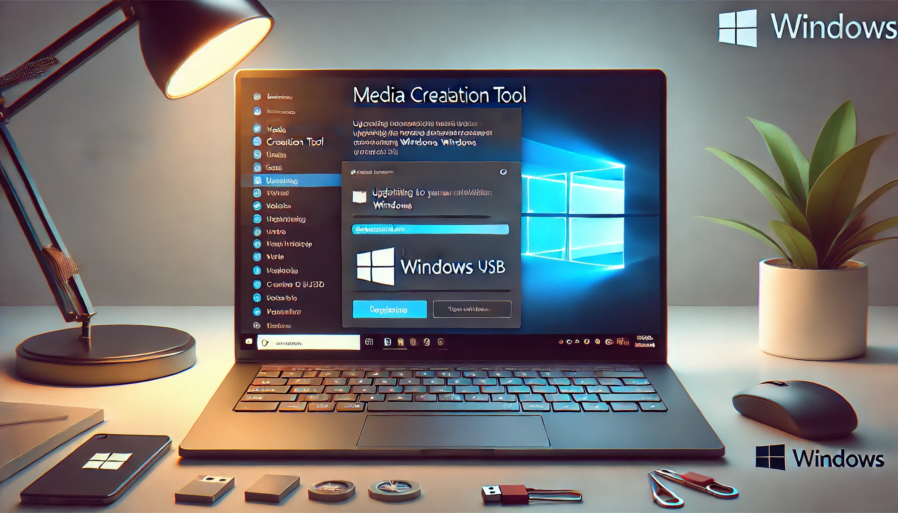 استفاده از ابزار Media Creation Tool