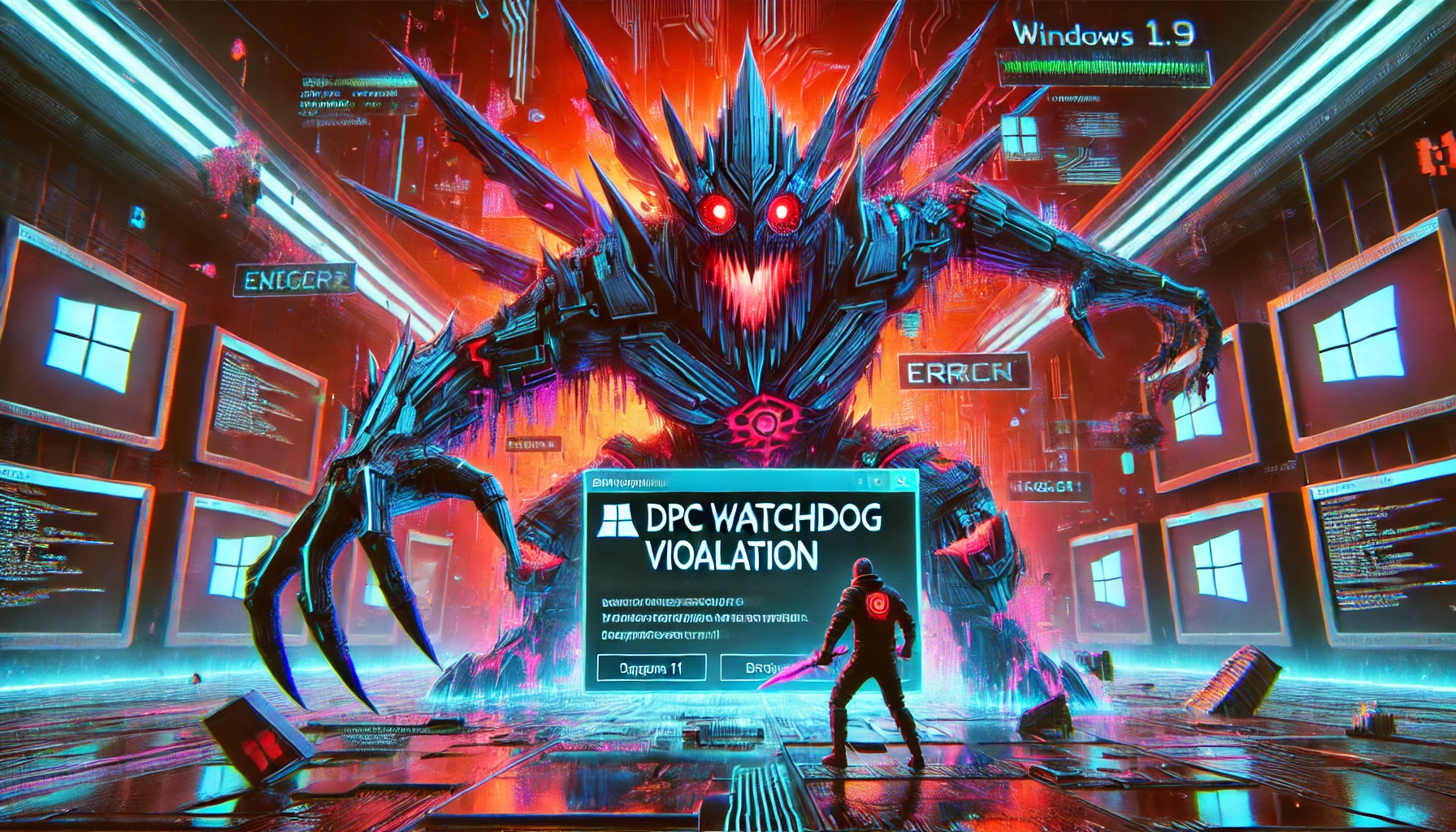 ارور DPC WATCHDOG VIOLATION