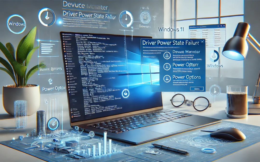 رفع ارور Driver Power State Failure در ویندوز ۱۱ | علت‌ها و راه‌حل‌ها